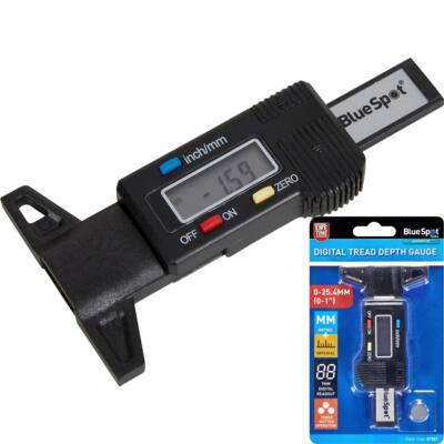 Bluespot Composite Digital Messschieber Profiltiefenmesser Messwerkzeug 