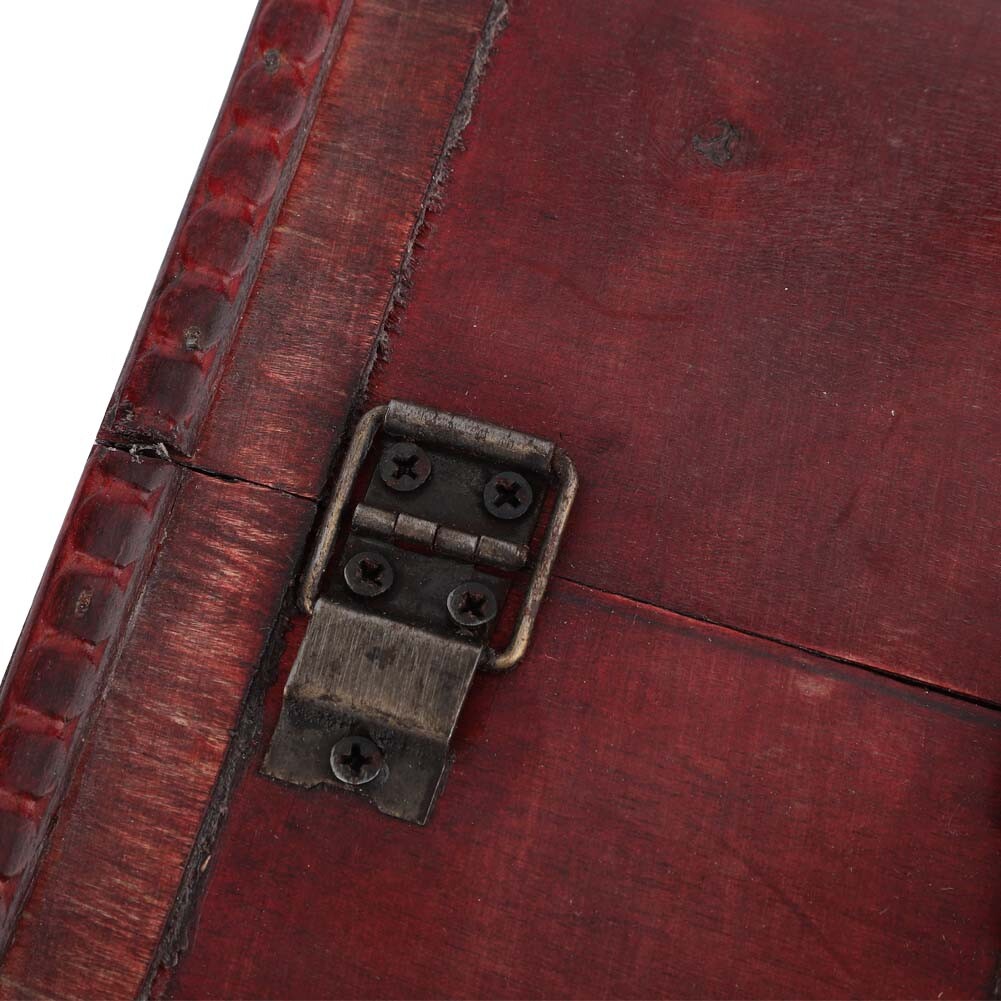 Vintage Single Red Wine Storage Box Portable Wooden Wine Package Gift