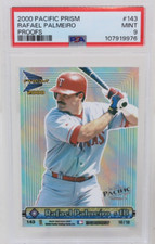 2000 Pacific Prism #143 Rafael Palmeiro Proofs Graded PSA 9 POP 1 Rare #'ed 10
