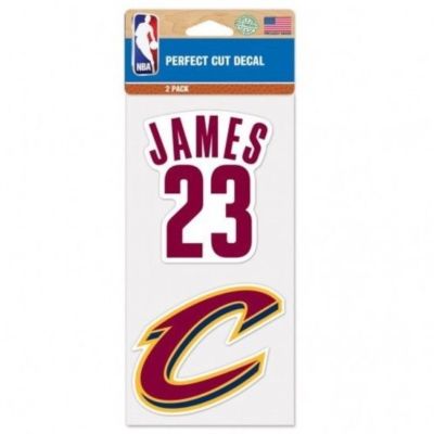 Cleveland Kavaliere Lebron Set Mit 2 Logos Lastwagen Auto Fenster Die Aufkleber