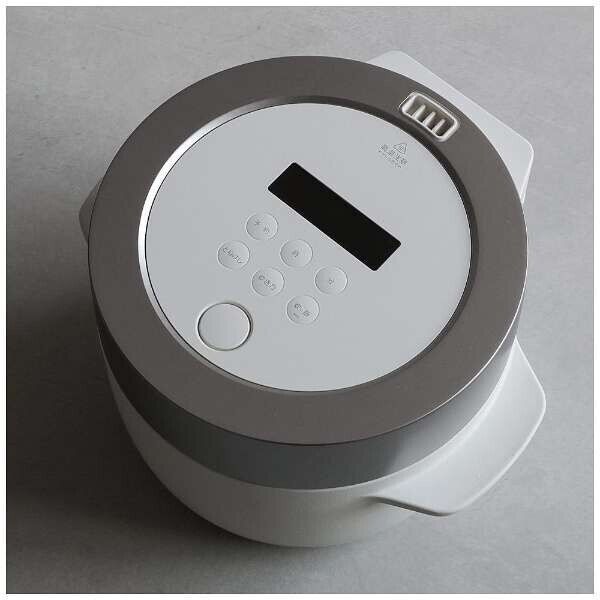 New Balmuda The GOHAN White Black Electric Cooker K03A-WH New Balmuda The GOHAN White Black Electric Cooker K03A-WH
