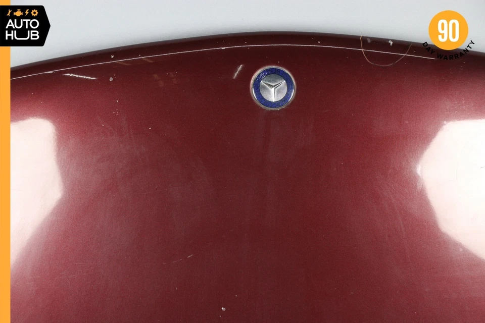 06-11 Mercede W164 ML320 ML350 ML63 AMG Hood Panel Assembly Barolo Red OEM - Image 3 of 4