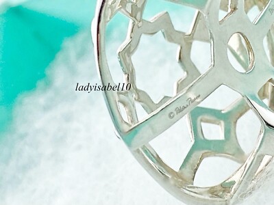 Tiffany & Co. Sz 7.75 Zellige Large Ring Paloma picasso Sterling