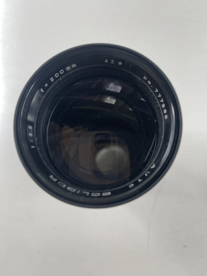 Soligor Objektiv Auto 1:3.5 F=200mm No.777266 in orig. Case - Bild 3 von 4