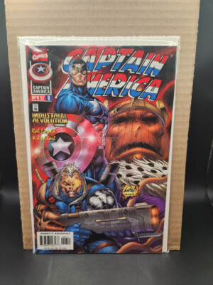 Captain America #6 Rob Liefeld app. Cable VF/NM Marvel 1997 combined shipping