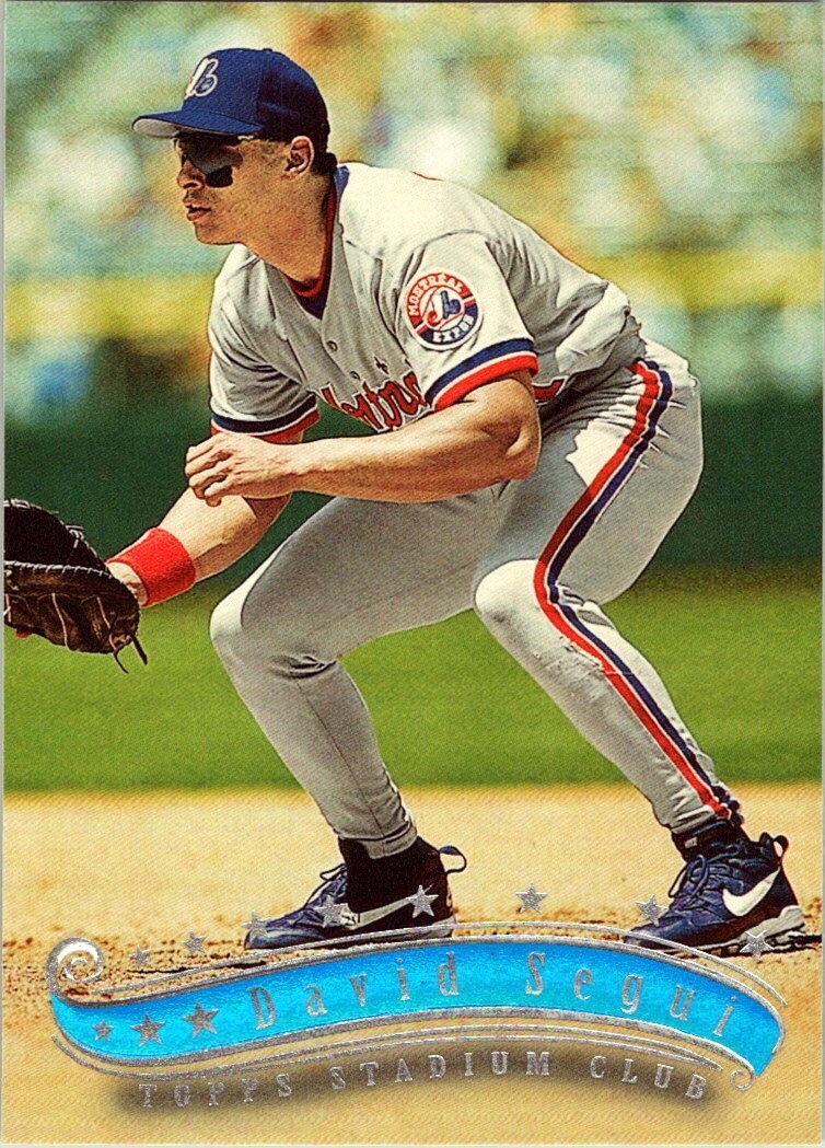 1997 Stadium Club #64 David Segui Montreal Expos