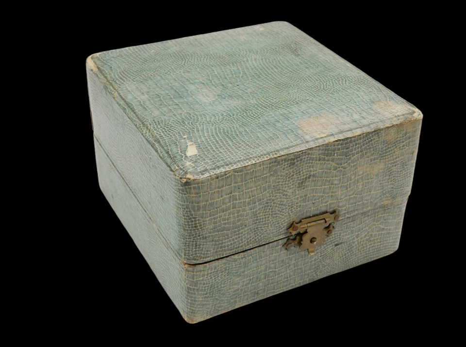 Raro CHRISTOFLE Plato de Plata Francés Jigger Cup con Estuche Original Temprano Caja PARÍS Foto 3 de 4