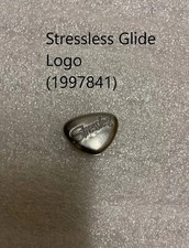 Ekornes Stressless Chair Sofa Stool Spare Parts 1x Stressless Glide Logo