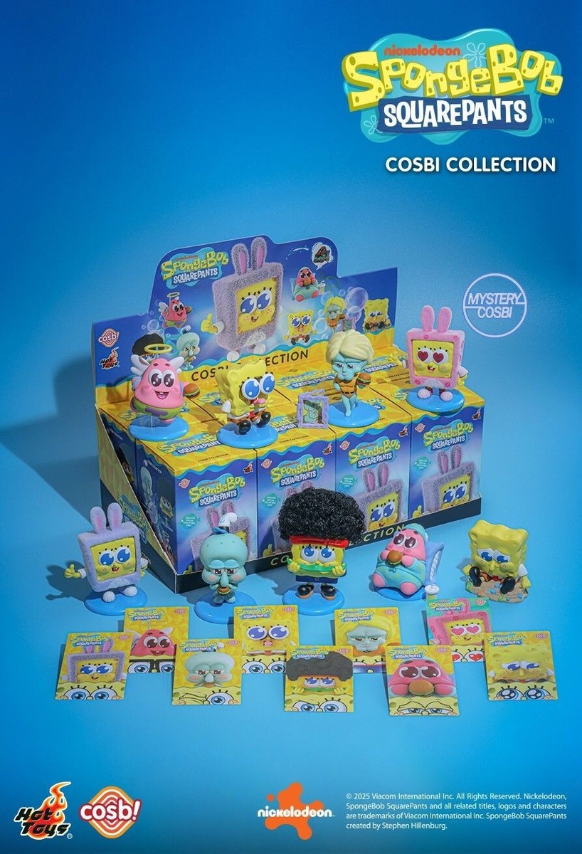 Hot Toys CBX287 SpongeBob SquarePants Cosbi Full box (Case of 8pcs