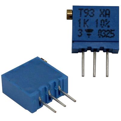 Produktbild von Vishay P11S1V0FGSZ00471MA – Long-Life Zementpotentiometer 470 Ohm, Stehend, 1W, 270°, 2 Mio. Zyklen