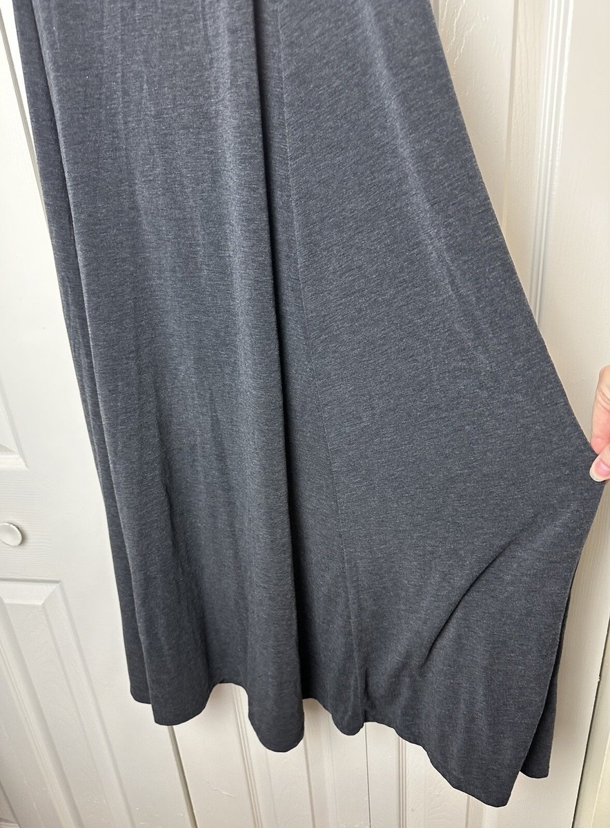 ATHLETA Kali Convertible Maxi Skirt Charcoal Gray Strapless ATHLETA Kali Convertible Maxi Skirt Charcoal Gray Strapless
