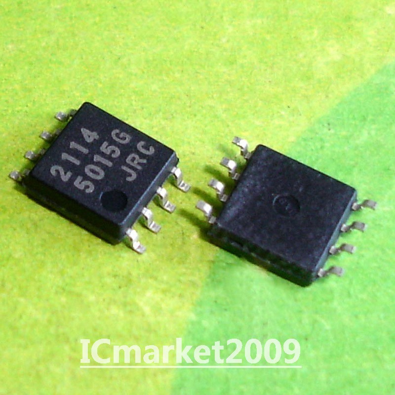 10 PCS NJM2114M DMP-8 NJM2114 JRC 2114 Dual Operational