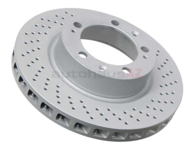 ZIMMERMANN SPORT Z X-DRILLED Disc Brake Rotor 92835104460 Porsche 928