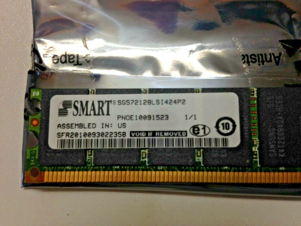 IBM Smart 4GB DDR2 240-Pin memory stick FRU 59Y5098 MFG PN SG572128LSI424P2 - Image 3 of 4
