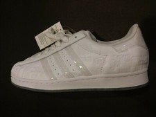 adidas  Sleek W White Silver Black Women Shoes Sneakers EG7748 SZ 6.5