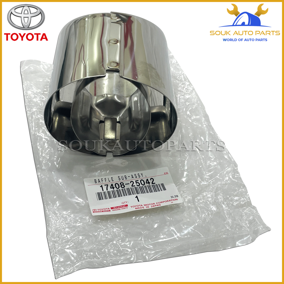 17408-25042 Genuine Toyota BAFFLE SUB-ASSY 1740825042 OEM | eBay