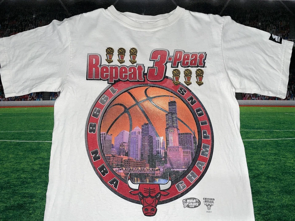 Camiseta De Colección 1998 Chicago Bulls 3 Turba Starter Championship Grande 14/16 Juvenil Foto 2 de 4