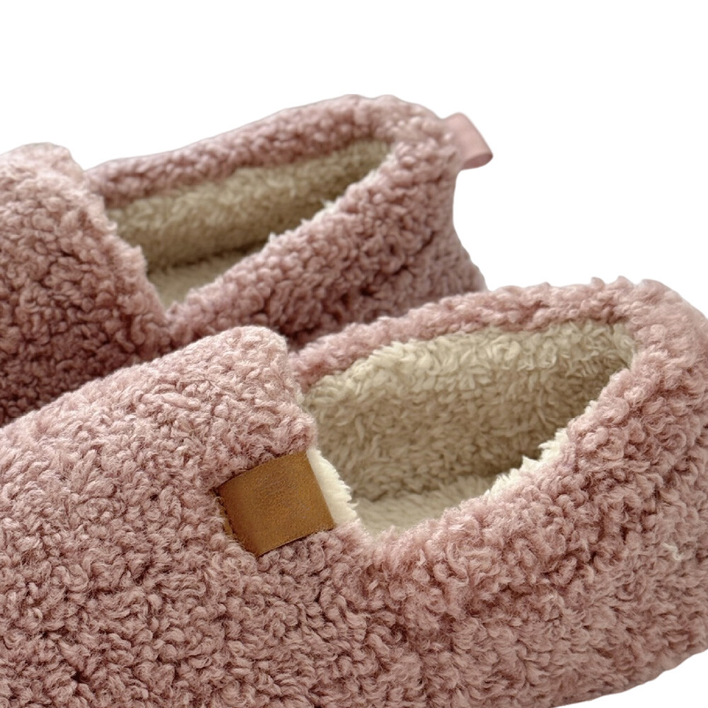 APL Mocassino donna casa scarpe fuzzy memory foam interno esterno chiuso schiena pantofola