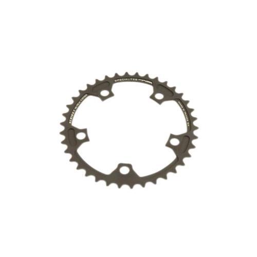Plateau route Nerius 38T entraxe 110 noir pour pedalier 5 branches 11 vitesses
