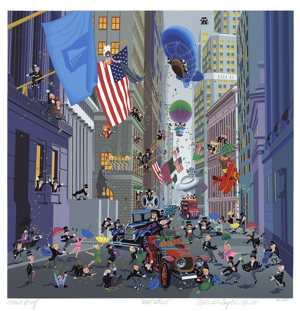ウォールストリート　メラニー　テイラー　ケント Wall Street | Melanie Taylor Kent | RoGallery