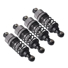 4PCS Aluminium Oil Shocks Absorber 55mm for 1/10 RC on Road Drift Touring Car