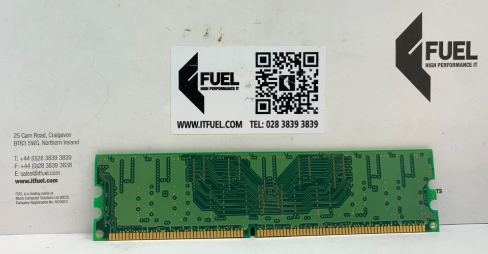 Micron 256MB  DDR ram memory module  PC-3200  -  MT8VDDT3264AG-40BC4 - Image 3 of 3