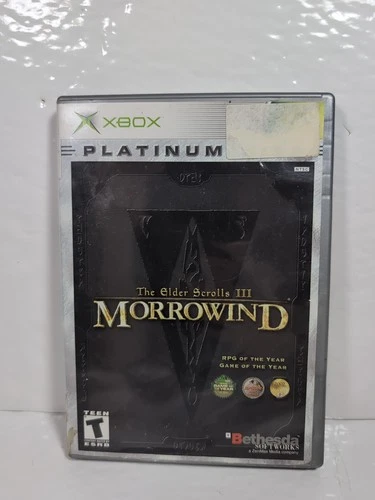 Xbox - Elder Scrolls III: Morrowind [Platinum Hits] Tested Read!!