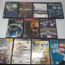Lot Of 11 Playstation 2 PS2 Game Cases Many With Manuals NO GAMES