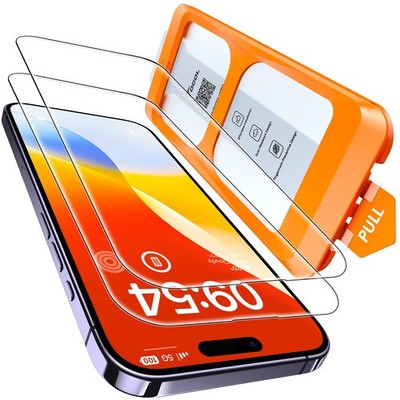 TOCOL for iPhone 14 Pro Screen Protector 9H Hardness 14 Pro, Clear 
