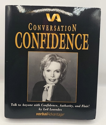 Conversation Confidence Leil Lowndes 8 Audio CD Set With Workbook