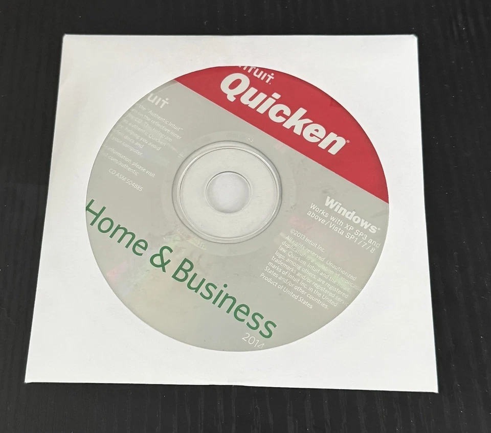 Intuit Quicken 2014 Home & Business Little Damage on Box - Image 3 of 3