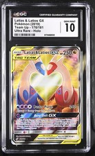 Pokemon Latias & Latios Gx Team Up 170/181 Ultra Rare Holo CGC 10 Gem Mint on eBay