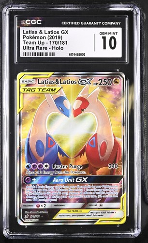 Latias & Latios-GX graded CGC 10 for sale on eBay
