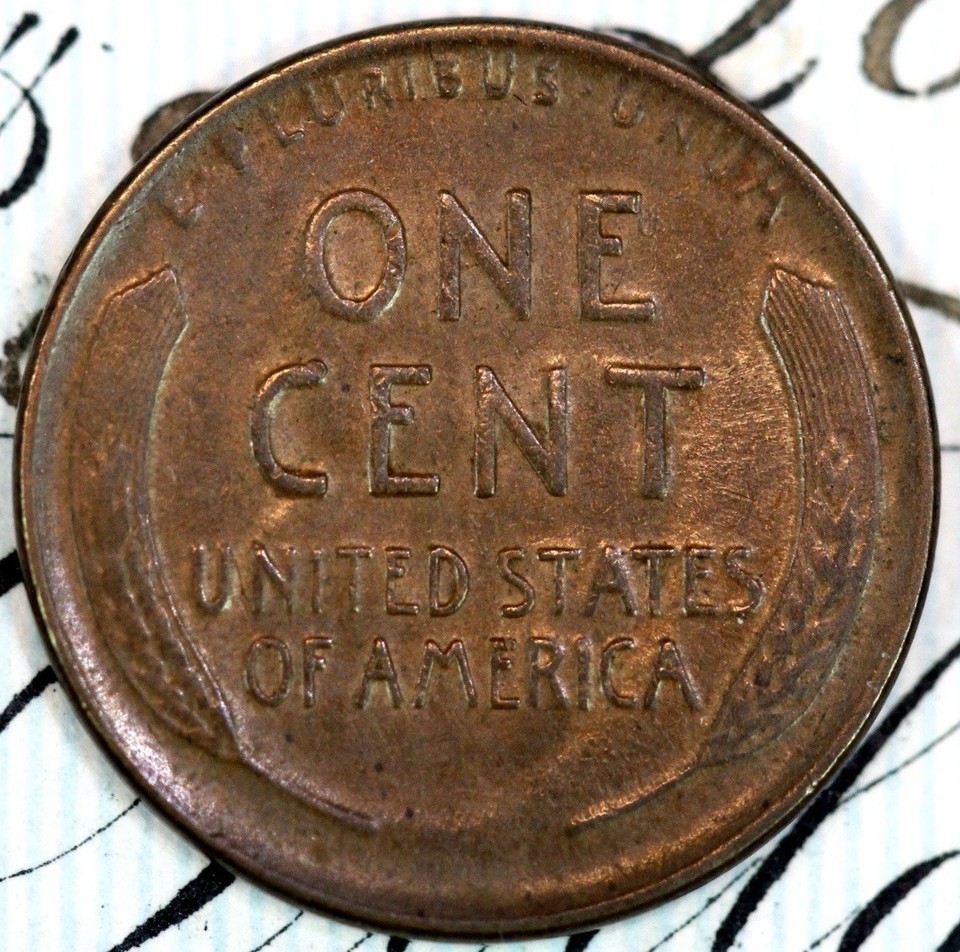 1922-D SOLID+ GEM BU MS LINCOLN WHEAT PENNY DC360 FROM MATTHEWS HOARD ...