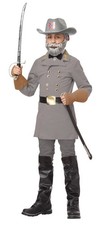 American Civil War Cosplay General Child Costume