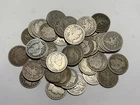1893 TO 1916 G-VG FULL RIM BARBER QUARTER ROLL / / 40 COINS - ALL COMMON DATES