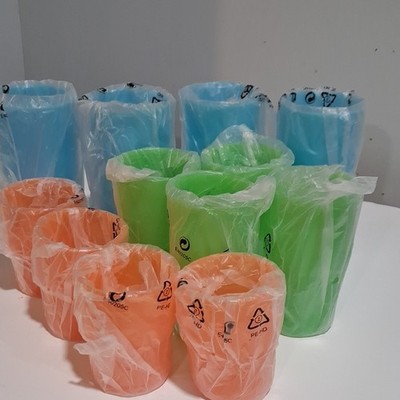 Tupperware Multicolor Plastic Tumbler Bouquet Set of 12 Reusable Cups 1875 ml