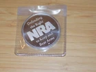 1 Troy OZ.  "NRA" NATIONAL RIFLE ASSOCIATION .999 Fine SILVER ROUND - SEALED