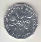 1977 Jamaica (Republic) cent, Royal Mint (London), FAO type, UNC, KM-64 (JA3) — photo 5