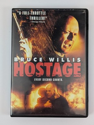 Hostage DVD (2005) Bruce Willis Action Thriller Deleted & Extended Scenes