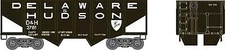 Bowser 41383 HO Delaware & Hudson 55-Ton Fishbelly 2-Bay Open Hopper #2781 NIB