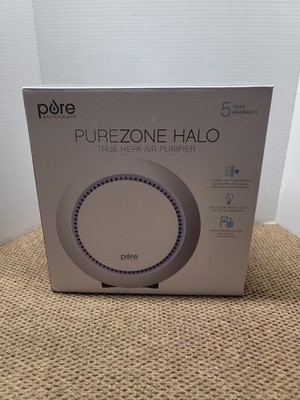 Pure Enrichment PureZone Halo True HEPA Air Purifier with 2-Stage Filtration