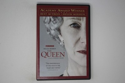 The Queen DVD Helen Mirren Academy Award Winner