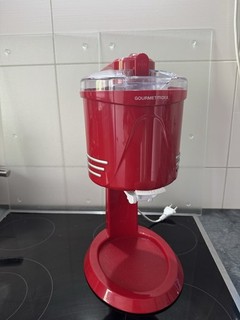 GOURMETmaxx Bl 1000 Softeis Maschine Rot
