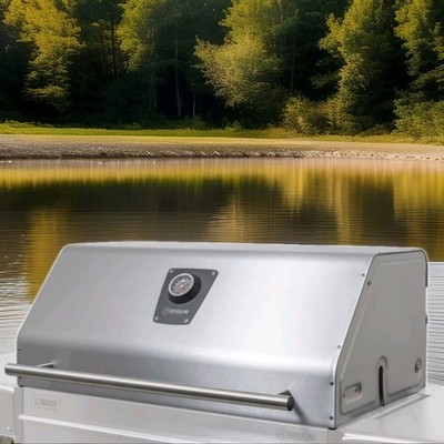 Schickling Edelstahl Grilldeckel für Holzkohlegrill XL Groß, Premio 2 und 3,...