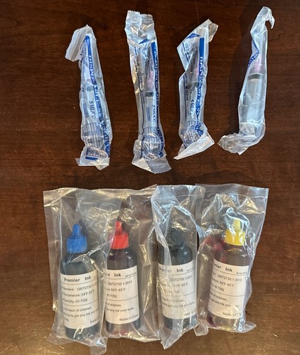 4X100ML Inkjet Printer Ink Refill Kits Refill Ink for HP, Canon, Epson, Lexmark