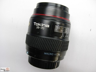 Tokina AF Zoom-Objektiv 28-70 / 3,5-4,5 für Sony / Minolta SLR-Kamera autofocus