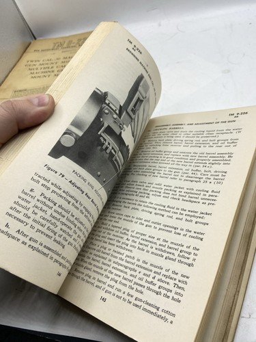 WW2 United States Browning Machine Gun Technical Manual 1943 - Foto 10 di 24