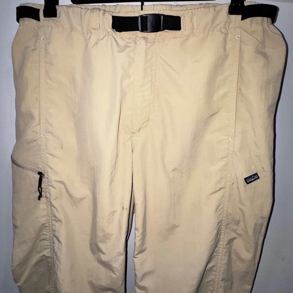 Pantalones Patagonia Para Hombres M Gi III Regular Secado Rápido Nylon Cinturón Carga Estilo Caqui Foto 4 de 4