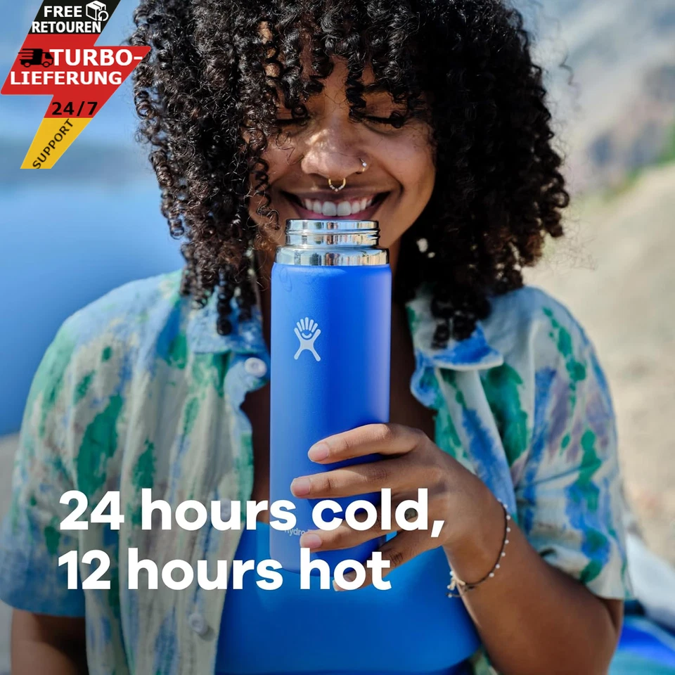 Hydro Flask Wasserflasche 946 Ml (32 Oz) Vakuumisolierte Edelstahl Trinkflasche - Bild 4 von 4